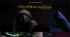 Desktop Screenshot of lanaudiere-mode-magazine.com