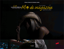 Tablet Screenshot of lanaudiere-mode-magazine.com